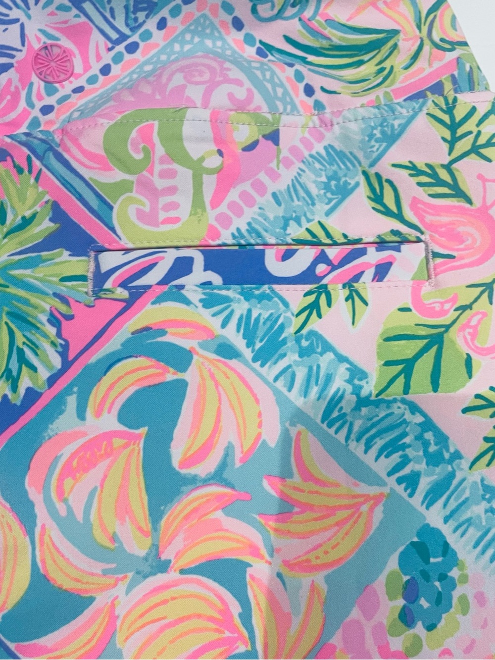 Lilly Pulitzer Luxletic Floral Mini Skirt Skort 2 - Picture 10 of 11
